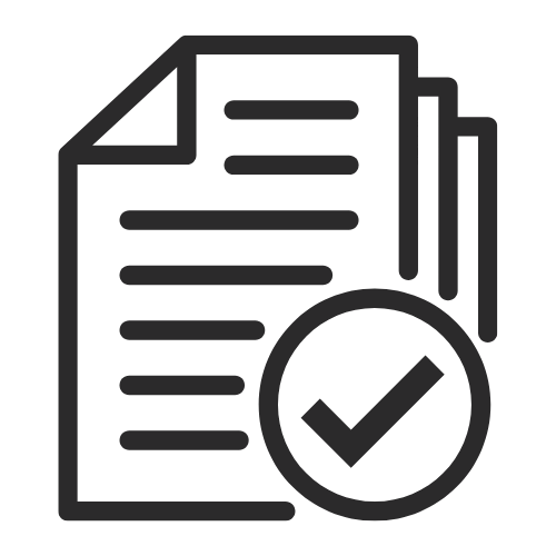 Icon für Dokumente und Nachweise